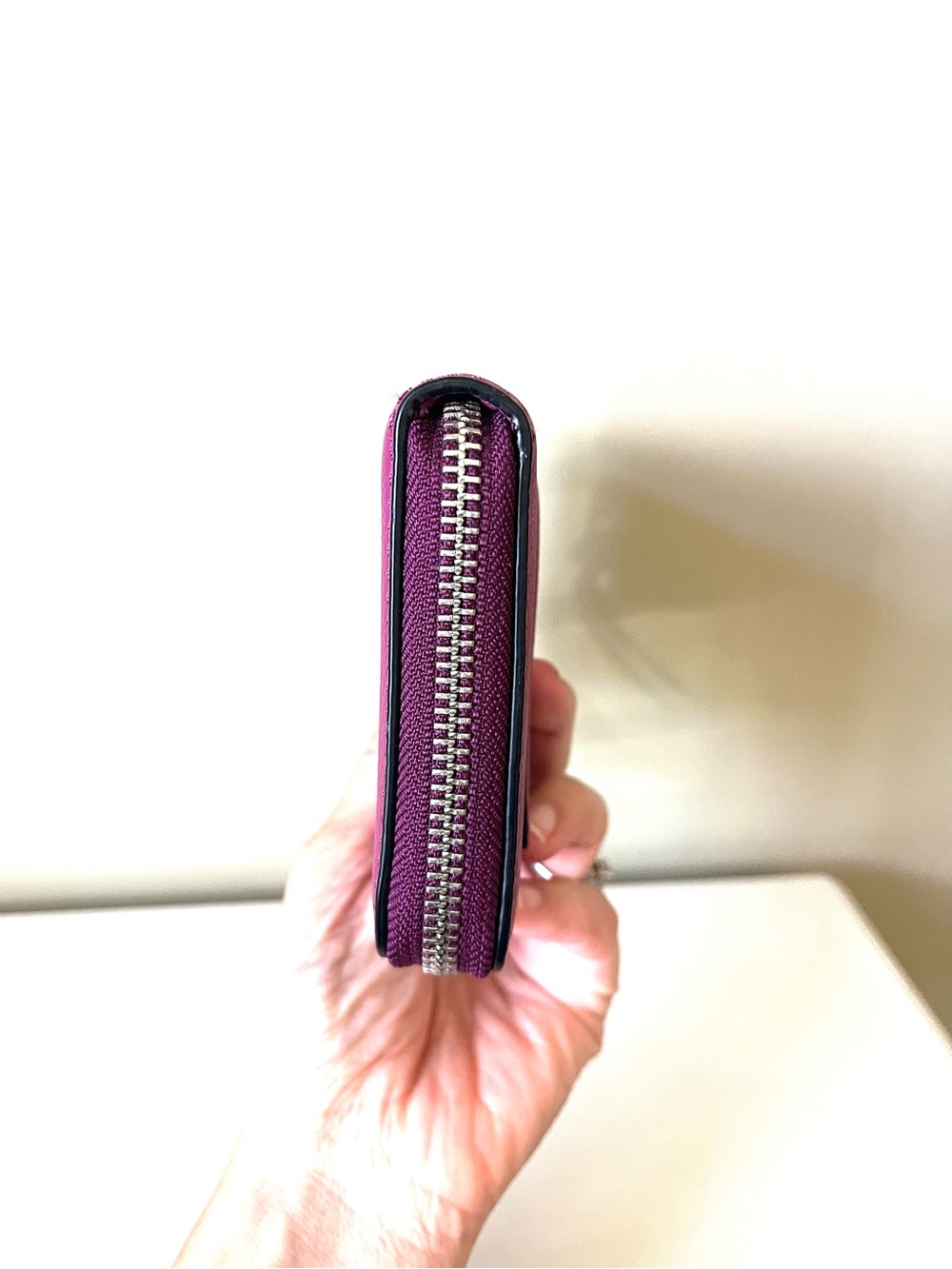 Marc Jacob’s Recruit Fuscia Continental Zip Around Wallet - Picture 6 of 15